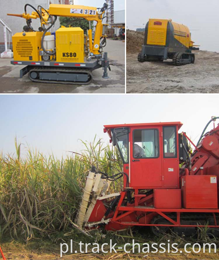 6 -tonowe podwozie gumowe